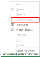Move Copy sheet disabled
