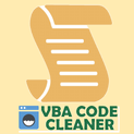 Excel VBA Code Cleaner